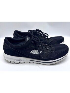 Skechers Resalyte Men's Sneakers Sz 12 Shoes Black Casual Athletic Slip Resistan